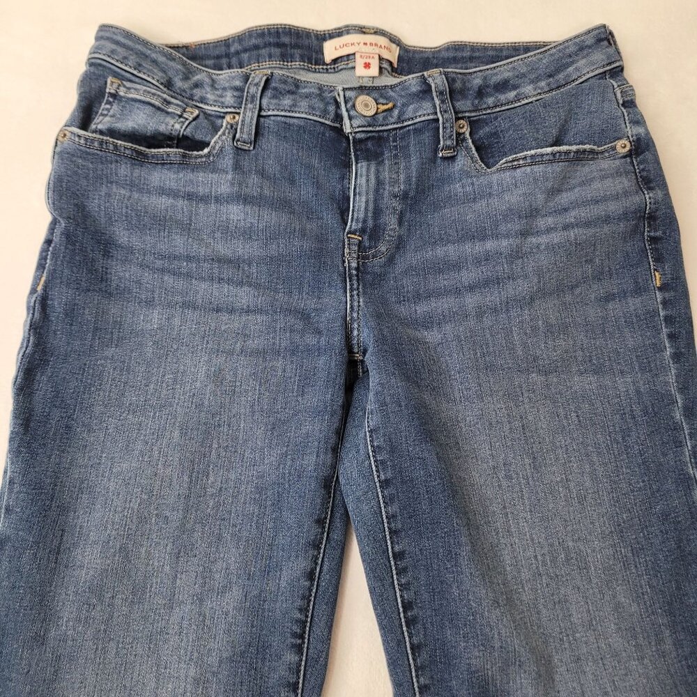 Lucky Brand Lolita Bootcut Women's Medium Wash Denim Jeans Size 8/29A - Picture 3 of 13